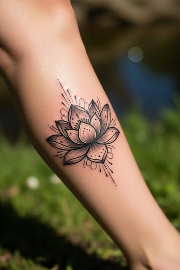 Lotus Flower Symbol