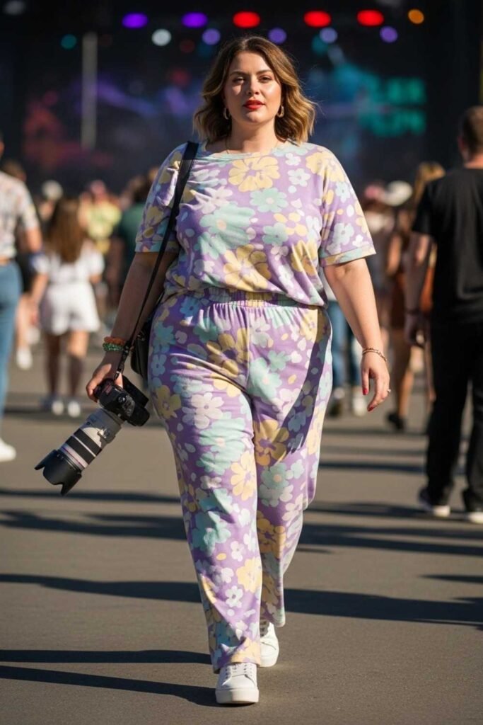 Matching Co-Ord Set with Sneakers