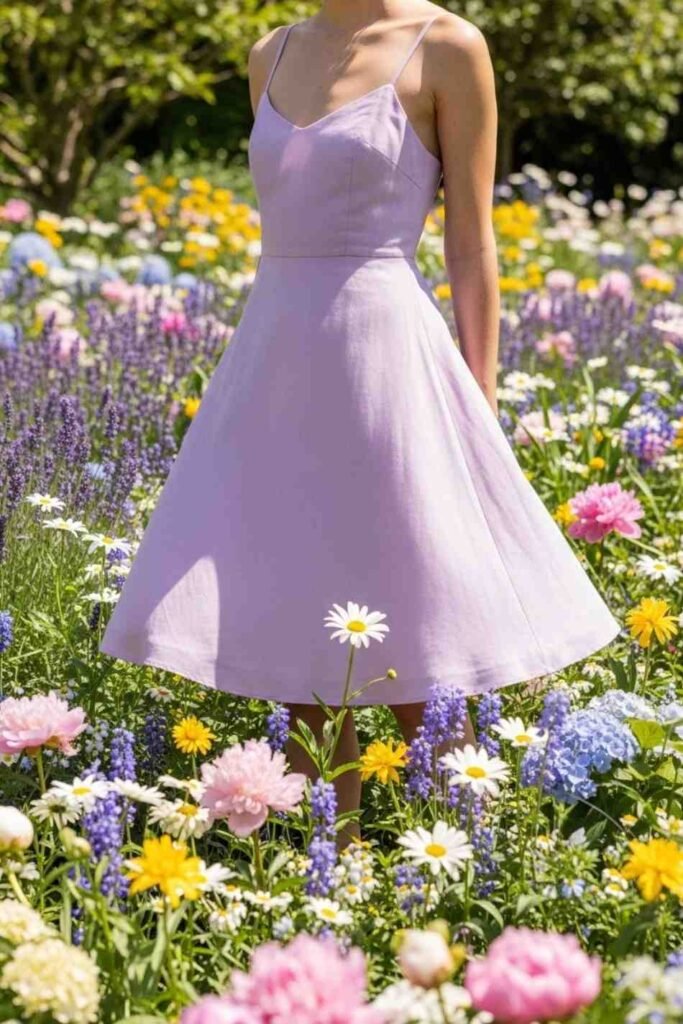 Pastel Purple Sundress