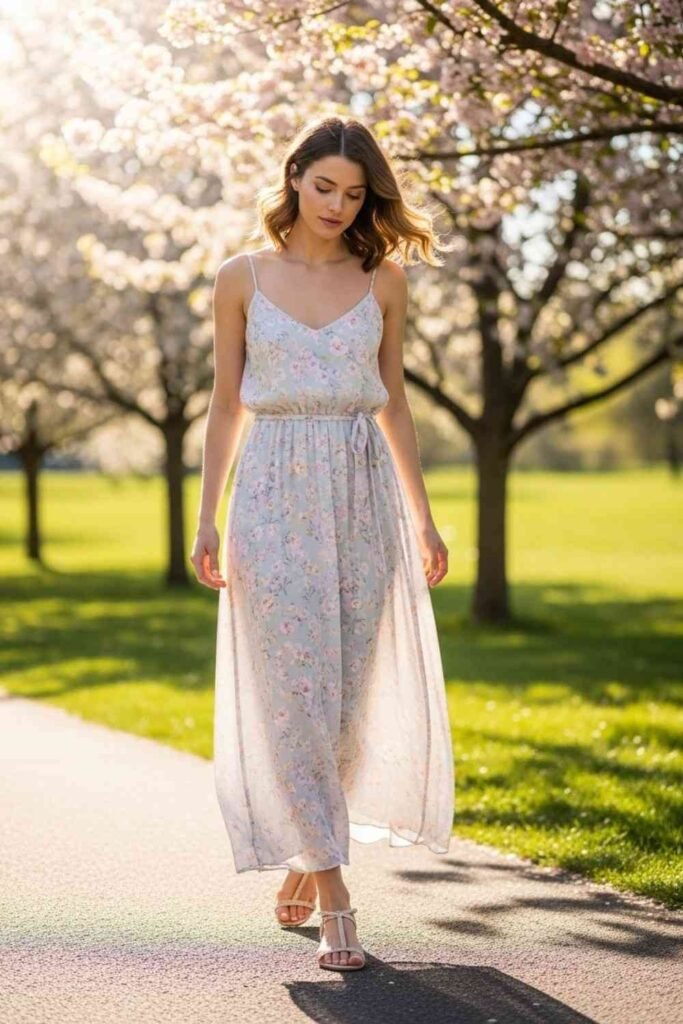 Soft Maxi Dress Look