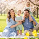 25 Spring Family Photo Outfits That Look Beautiful in Every Picture