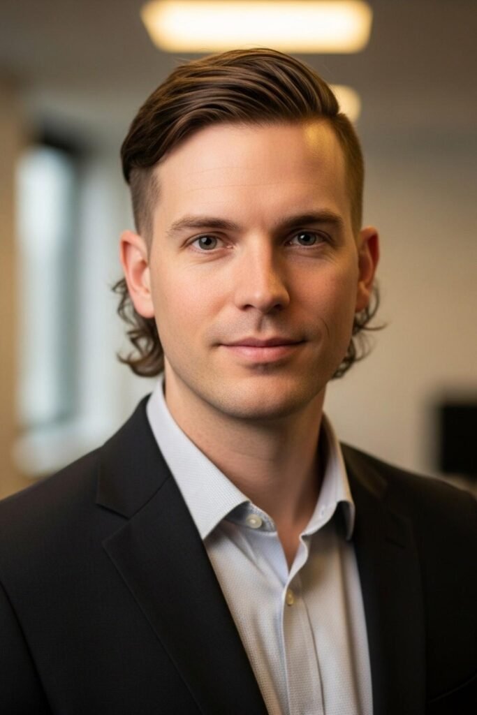 Subtle Business Mullet