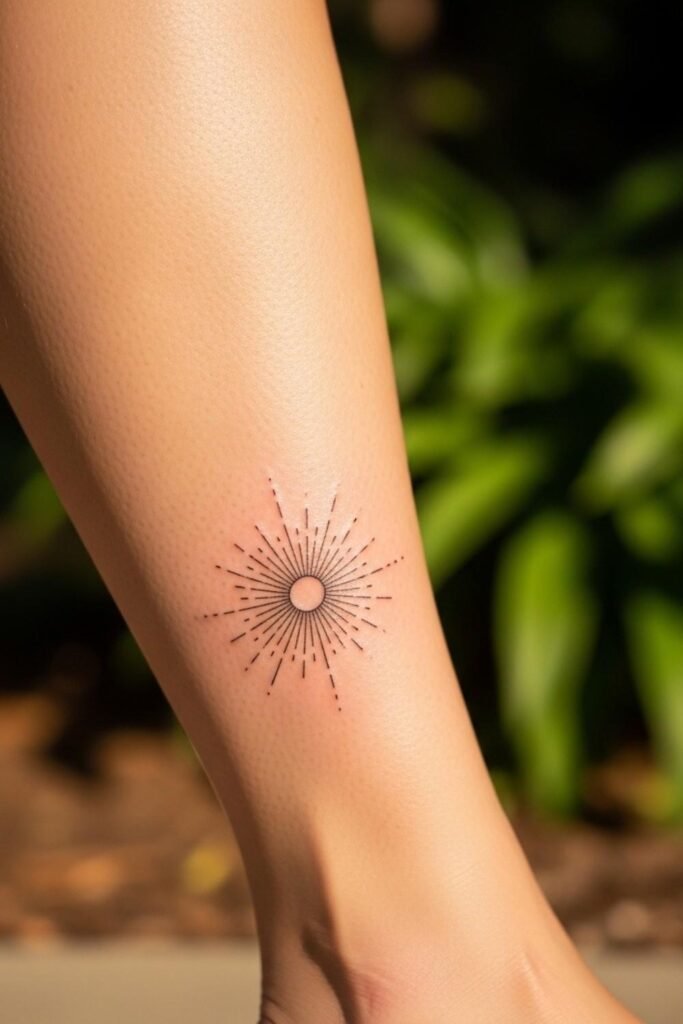 Sunburst Minimal Rays