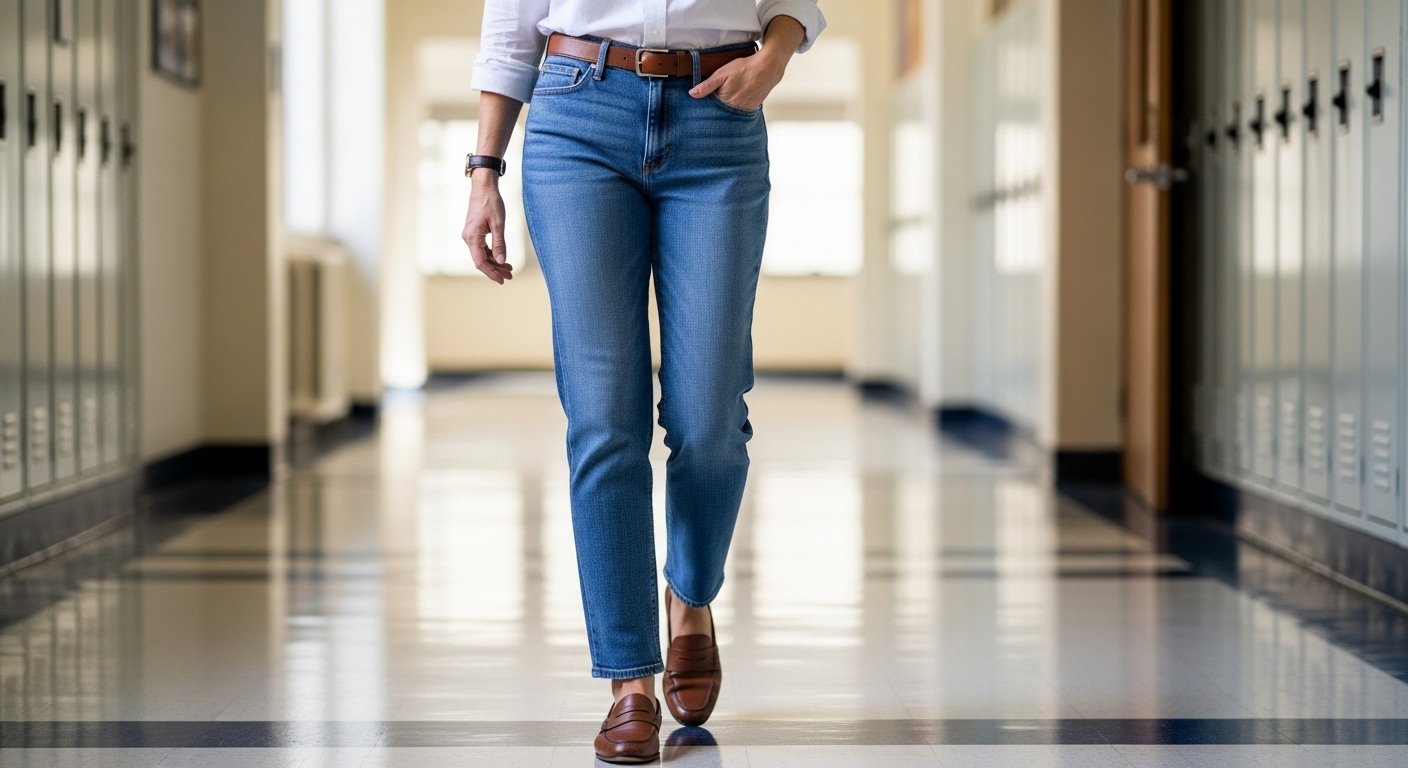 15 Smart Casual Teacher Jeans Outfits You Must Try