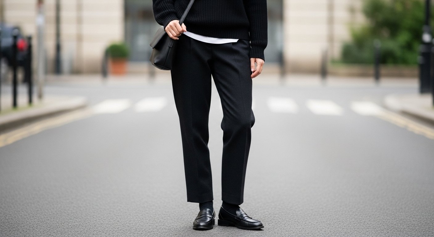15 Old Money All Black Casual Outfits With Powerful Vibes