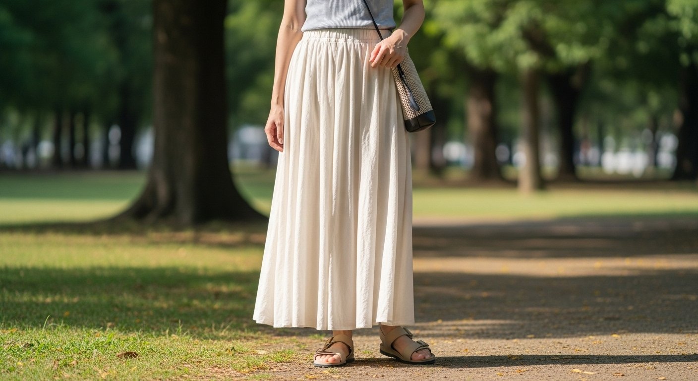 11 Long Skirt Outfits For Summer That Feel Light And Free