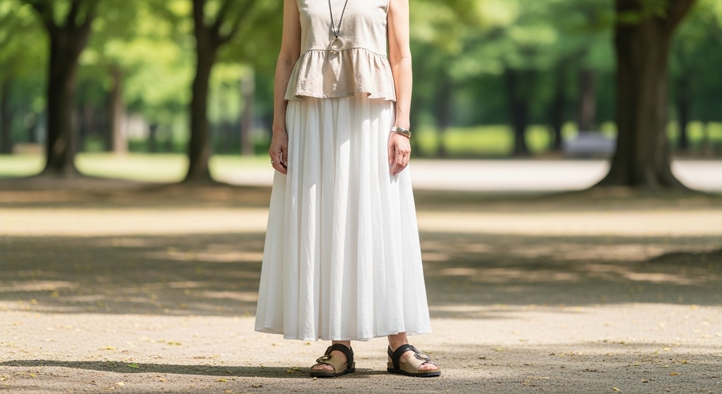 21 Cute Plus Size Long Skirt Outfits For Summer