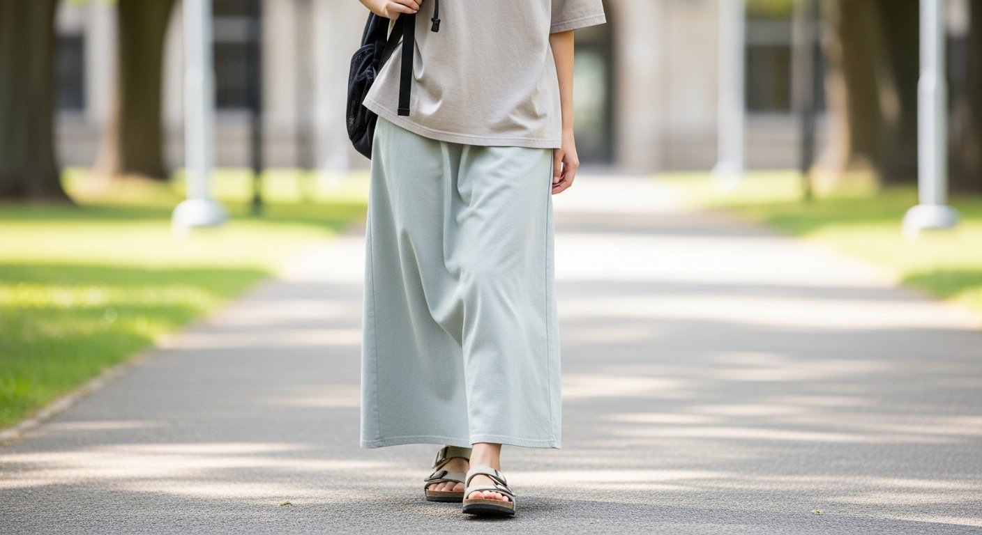 23 Easy Long Skirt Outfits For Summer College That Feel Stylish