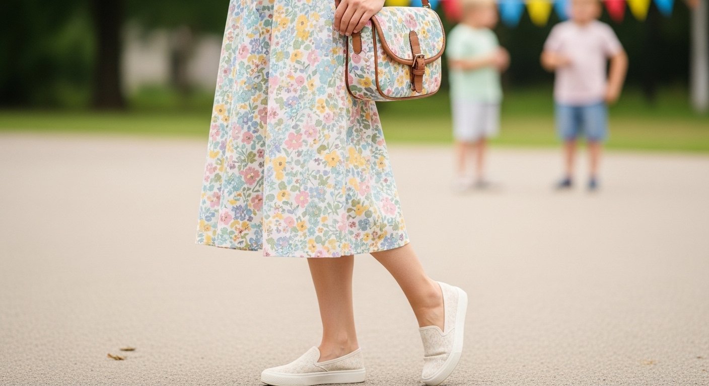 23 Playful Women Outfits For A Kids Party That Feel Fun