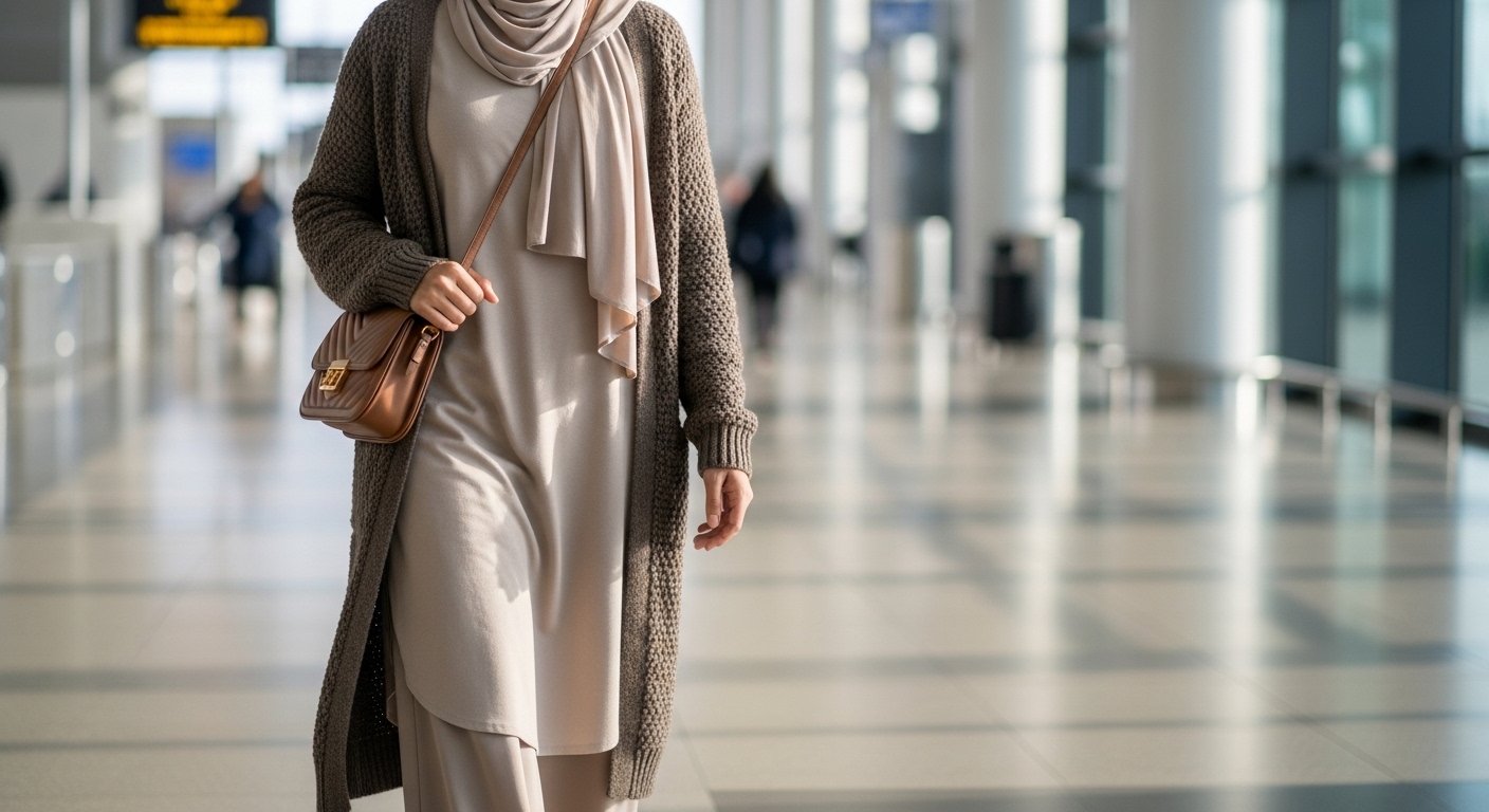 17 Modest Travel Hijab Outfits For Women That Stay Chic