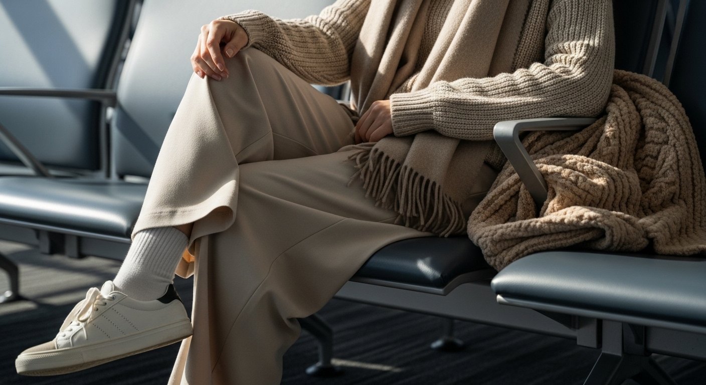 10 Cozy Long-Haul Travel Outfits For Women
