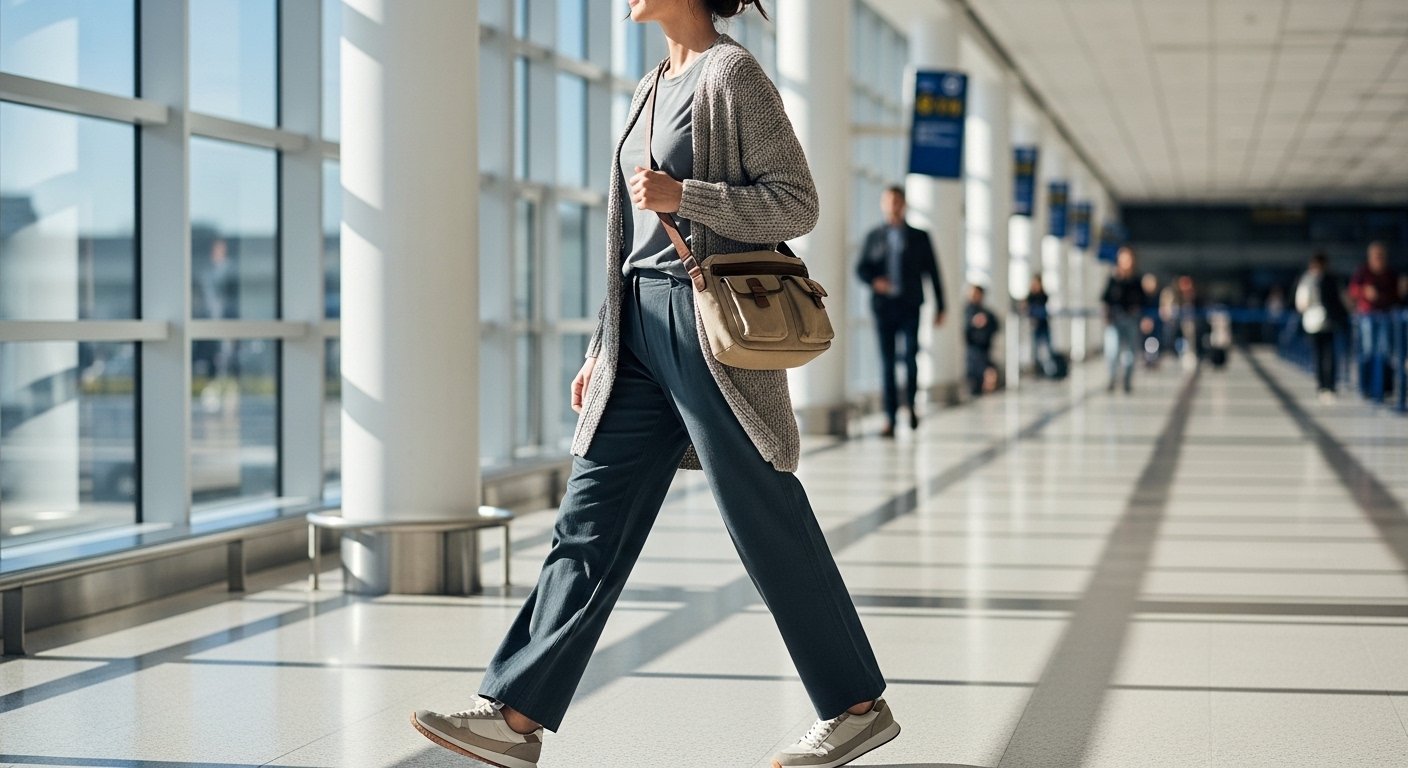 How To Dress For Airport Travel Without Sacrificing Style