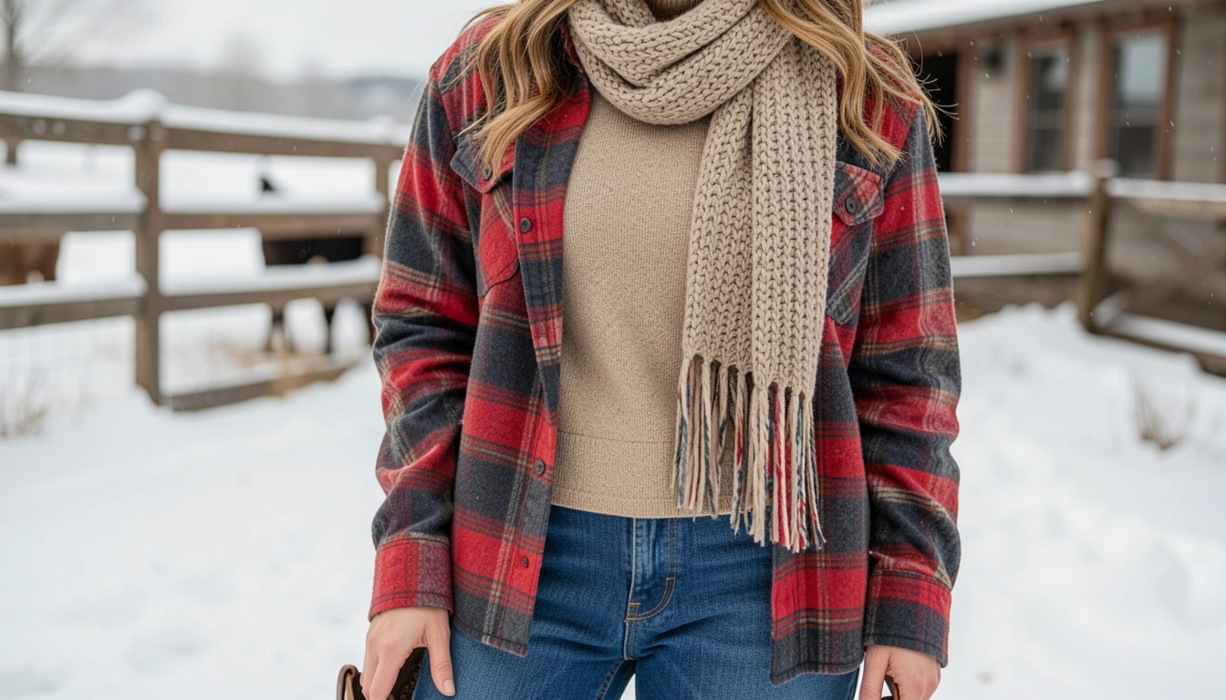 8 Cozy Cow Girl Outfits Ideas for Winter