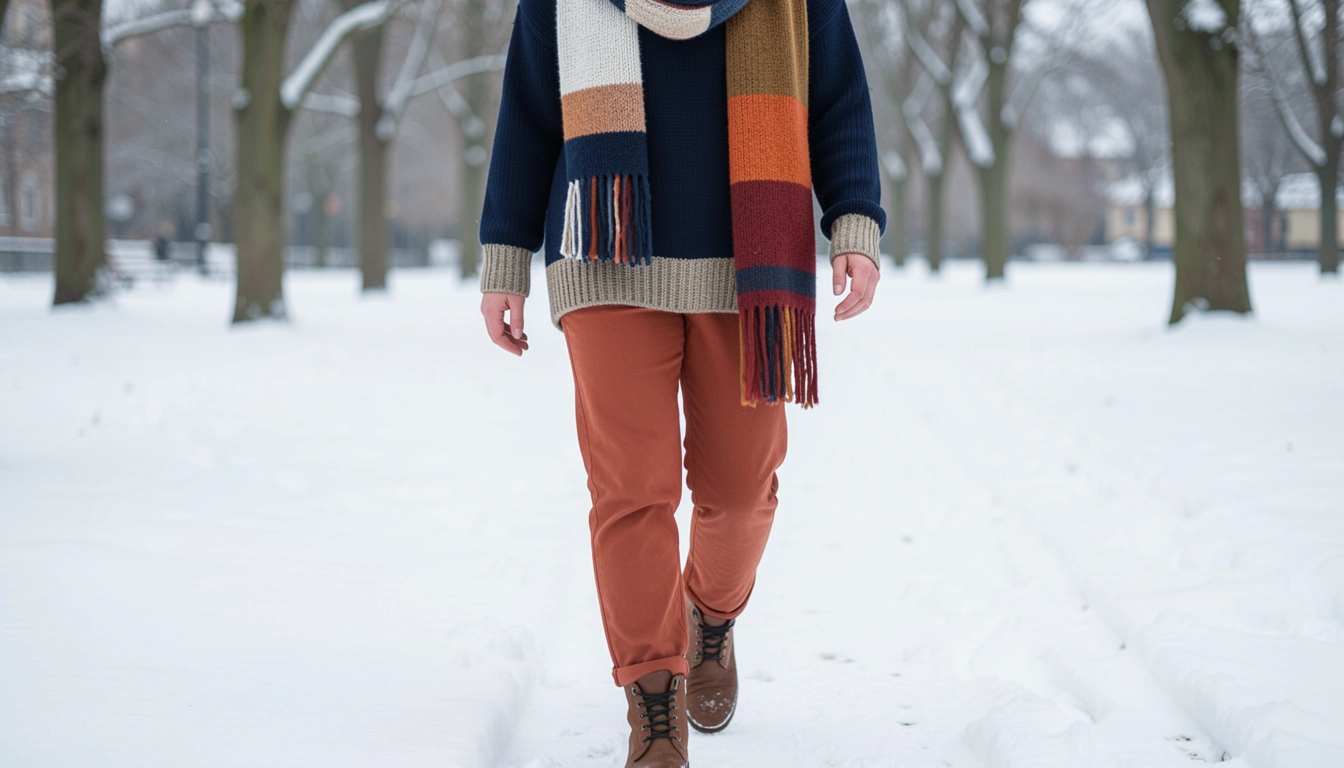 10 Cozy Color Blocking Outfits for Winter